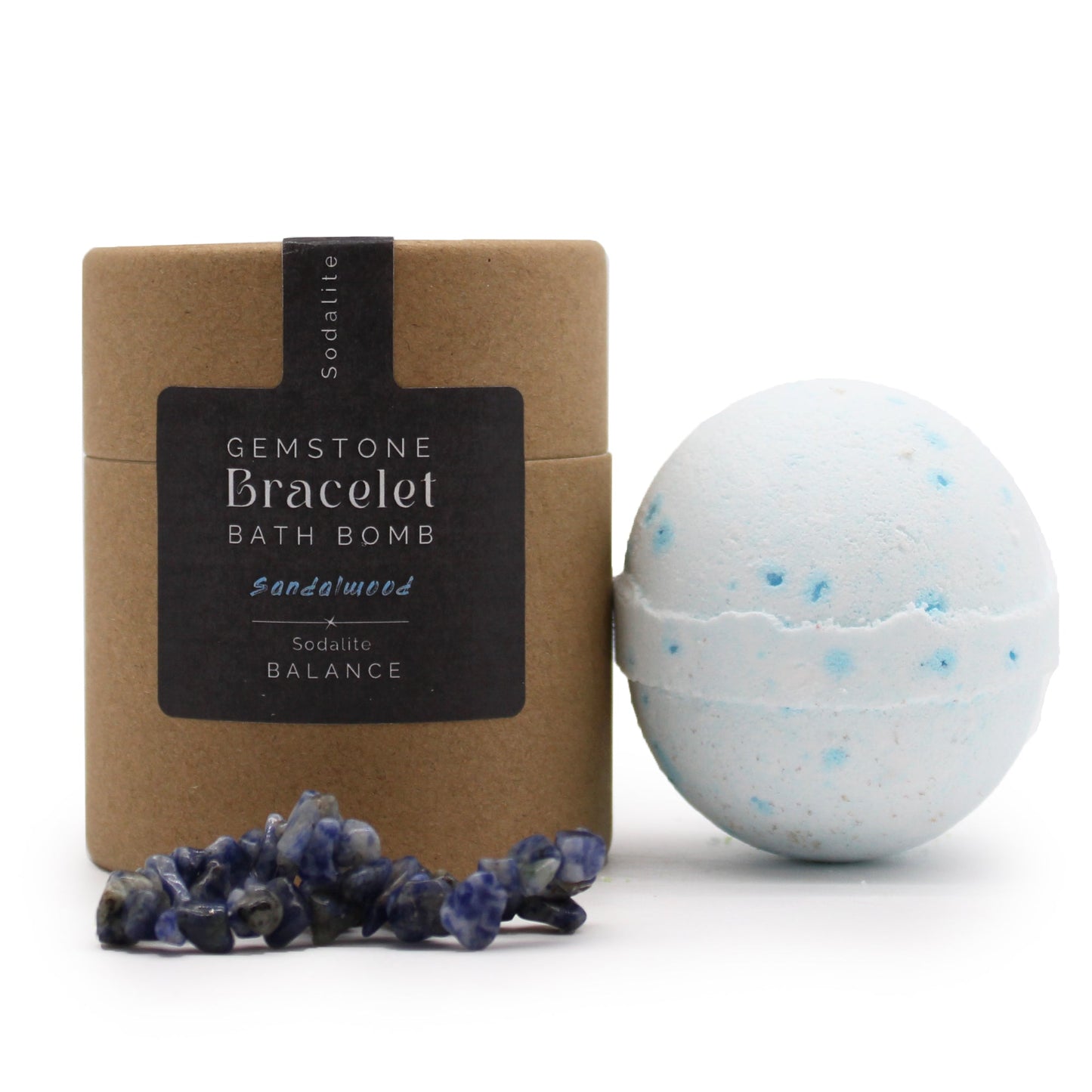 Sodalite Gem Bracelet Bath Bomb - Alchem Soul