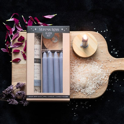 Stress Less Herbal Ritual Bath Kit - Alchem Soul