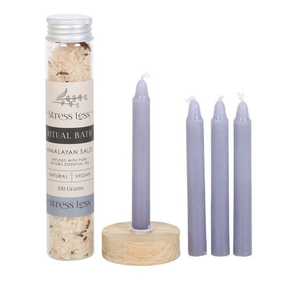 Stress Less Herbal Ritual Bath Kit - Alchem Soul