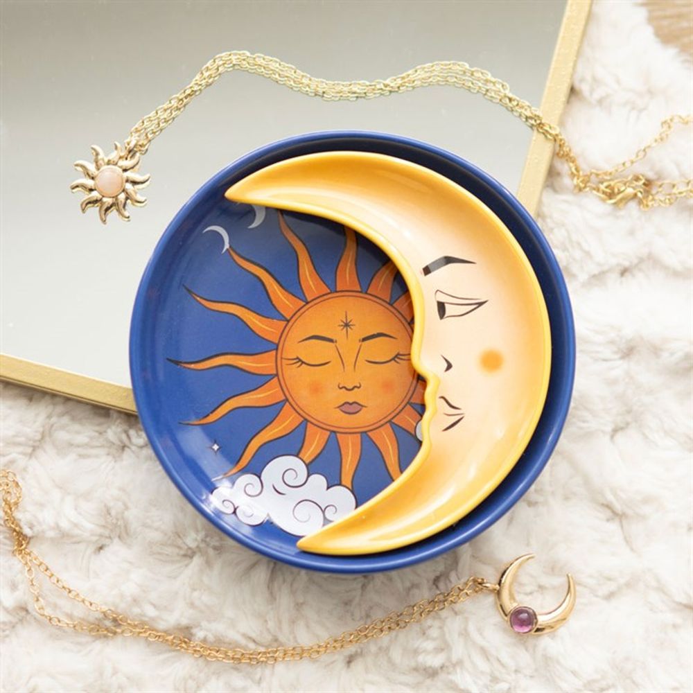 Sun and Moon Celestial Stacking Trinket Dish - Alchem Soul