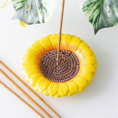 Sunflower Incense Stick Holder - Alchem Soul