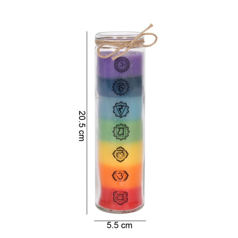 Tall Chakra Candle - Alchem Soul