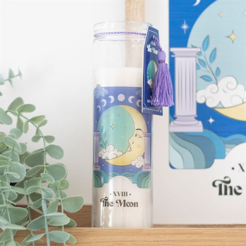 The Moon Violet Tube Candle - Alchem Soul