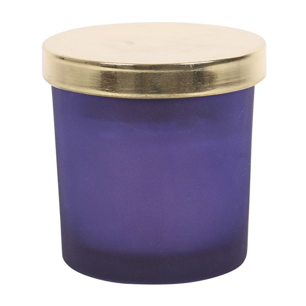 Third Eye Chakra Lavender Crystal Chip Candle - Alchem Soul