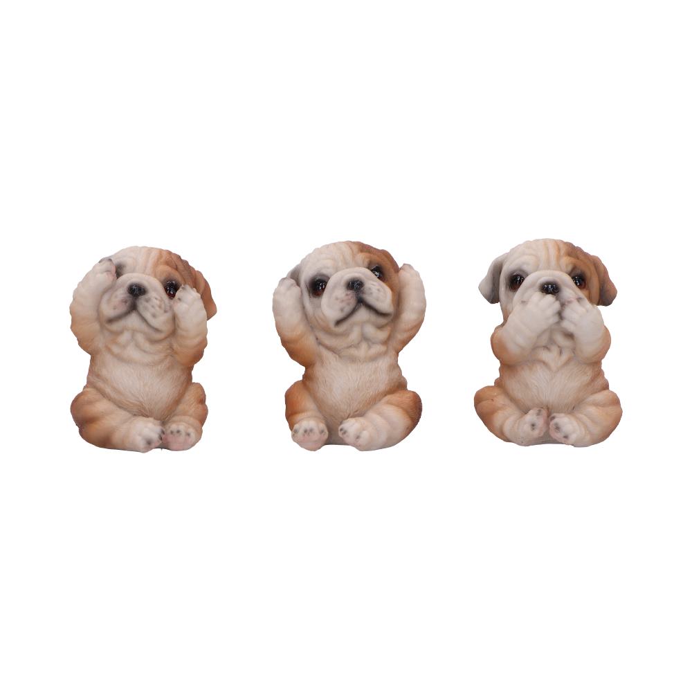 Three Wise Bulldogs 7.5cm - Alchem Soul