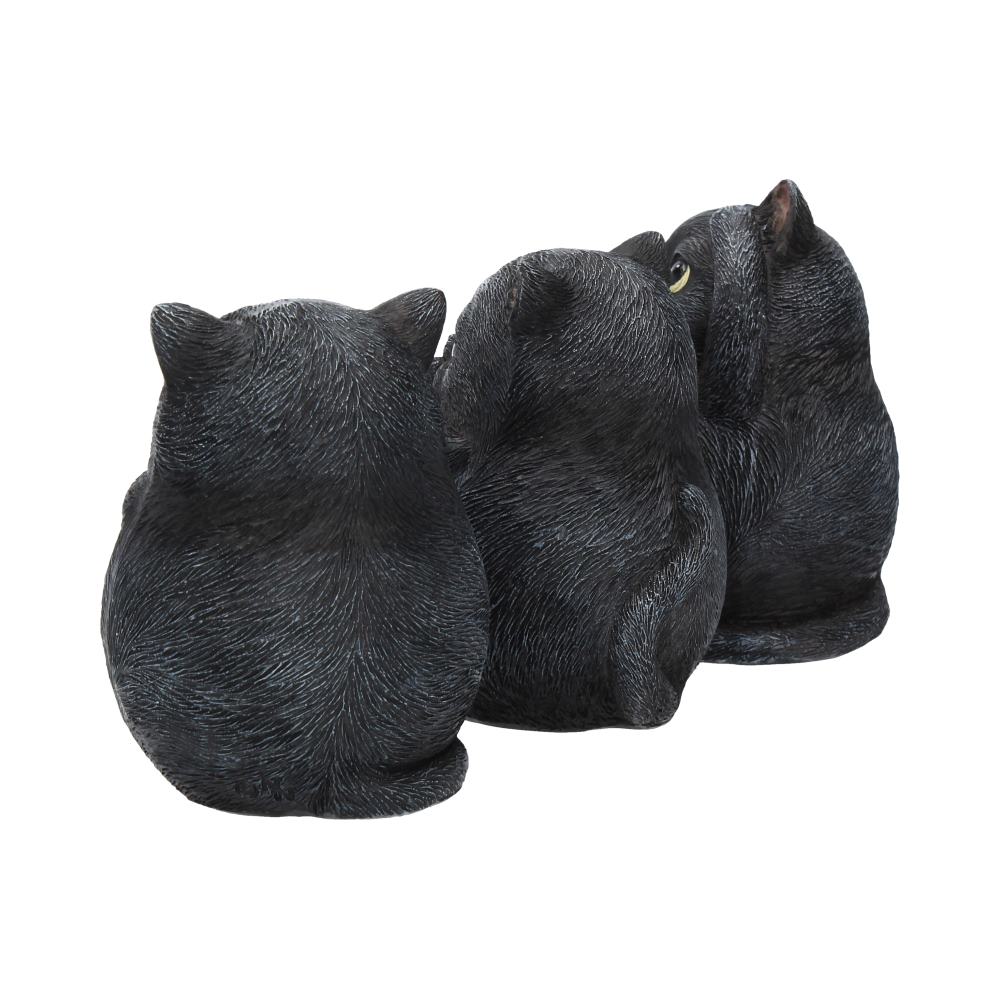Three Wise Fat Cats 8.5cm - Alchem SoulNemesis Now