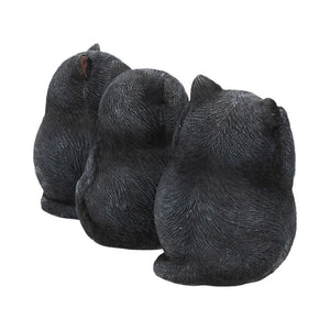 Three Wise Fat Cats 8.5cm - Alchem SoulNemesis Now
