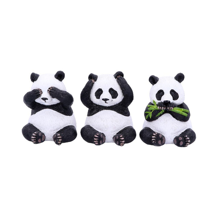 Three Wise Pandas 8.5cm - Alchem Soul