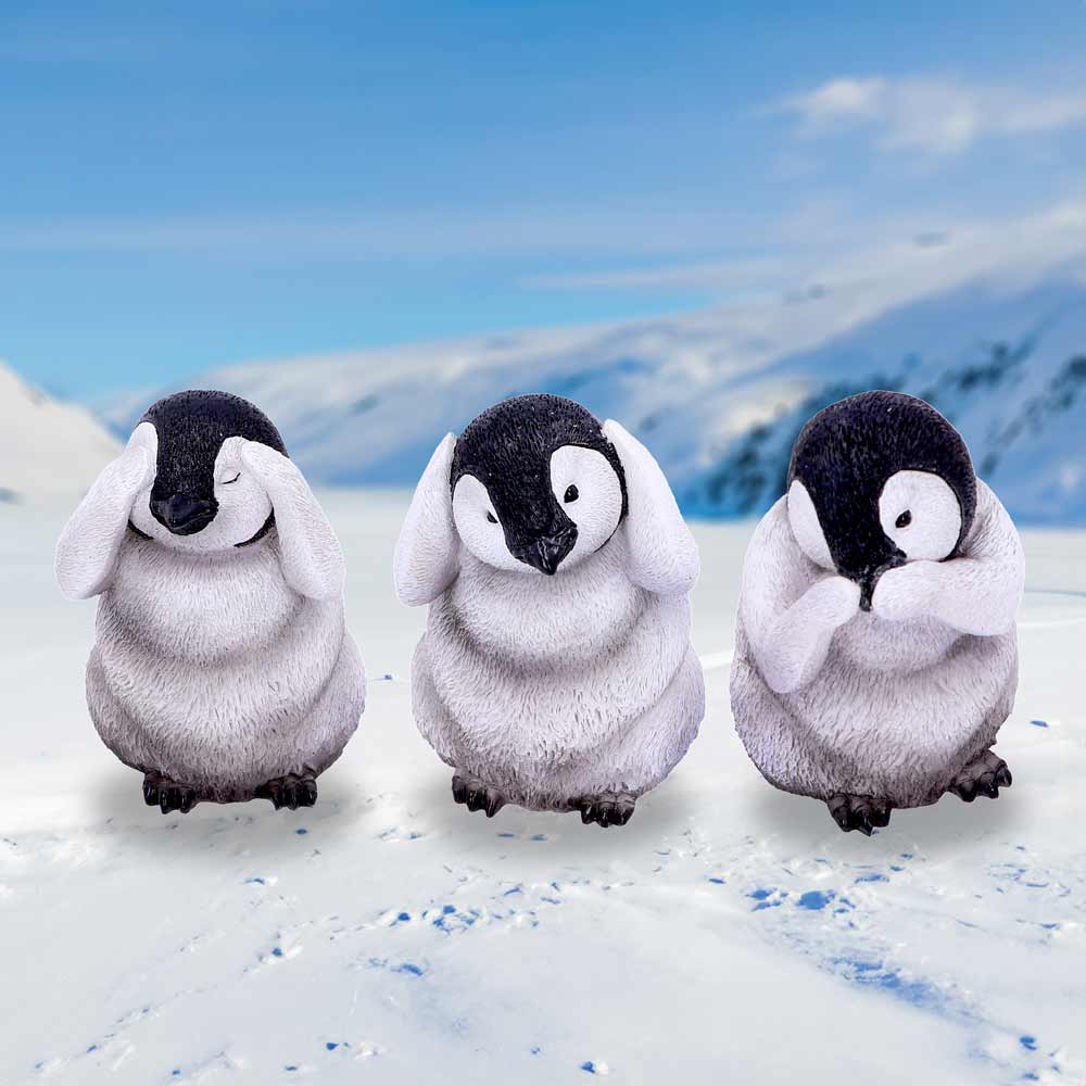 Three Wise Penguins 8.7cm - Alchem SoulNemesis Now