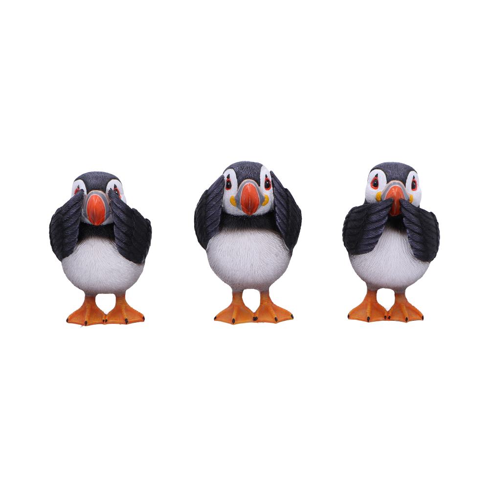 Three Wise Puffins 9cm - Alchem Soul