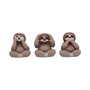 Three Wise Sloths 8cm - Alchem Soul
