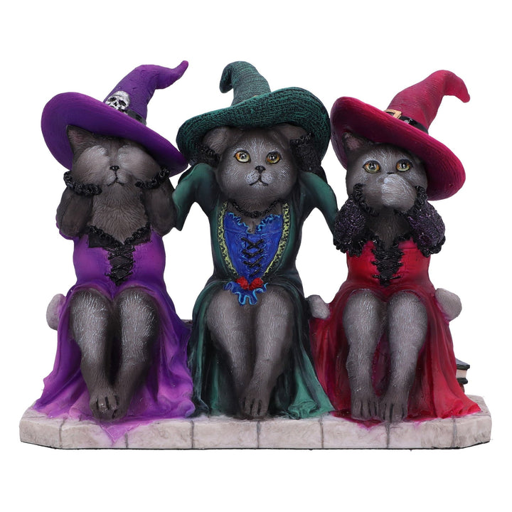 Three Wise Witchy Kittys 15.3cm - Alchem Soul