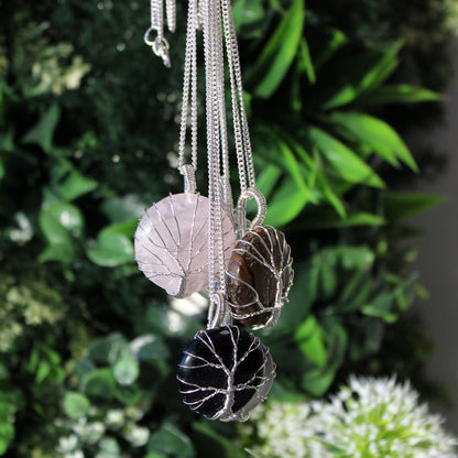 Tree of Life Gemstone Necklace - Amethyst - Alchem Soul