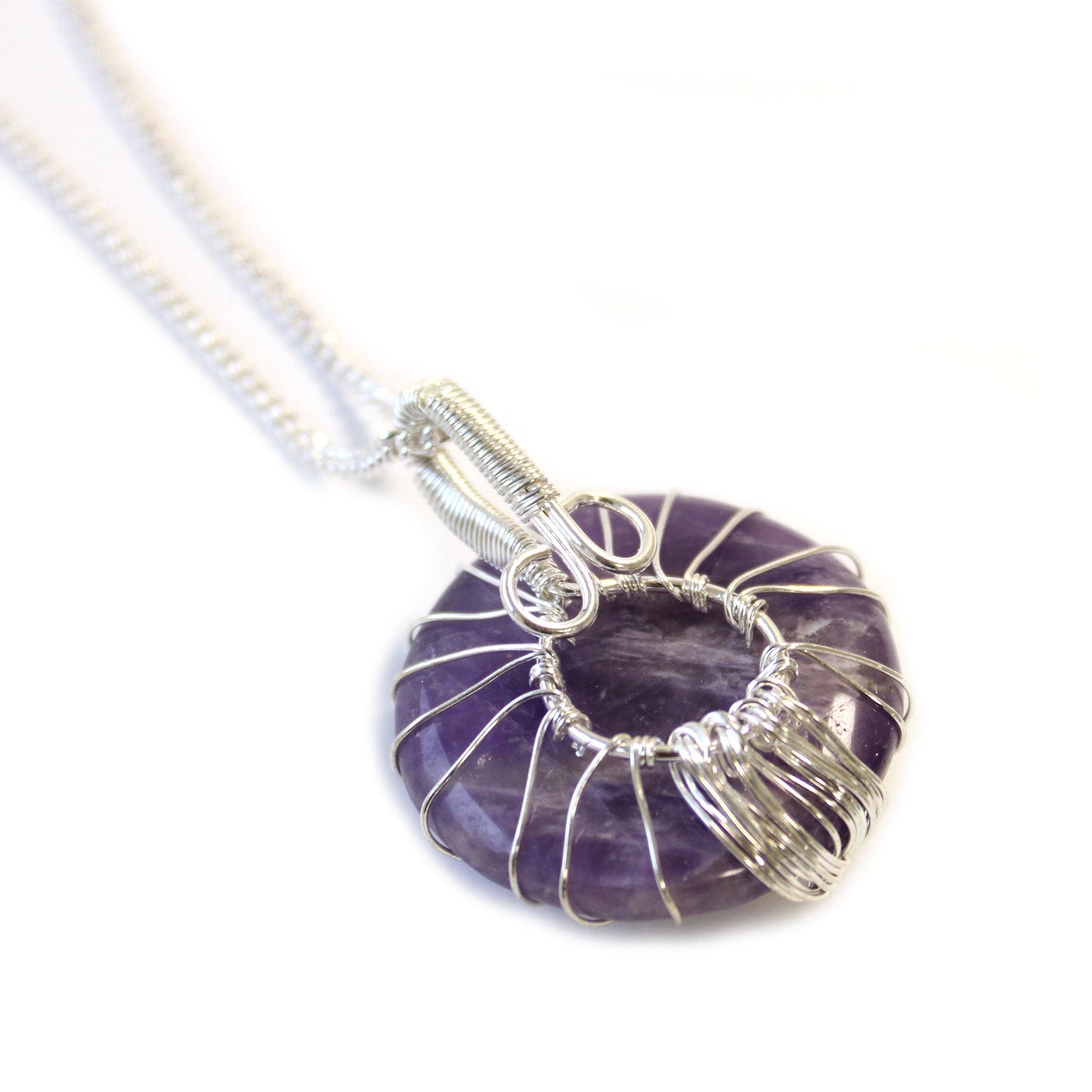 Tree of Life Gemstone Necklace - Amethyst - Alchem Soul