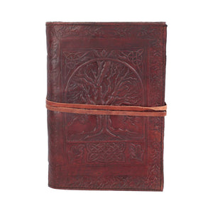 Tree Of Life Leather Embossed Journal 18 x 25cm - Alchem Soul
