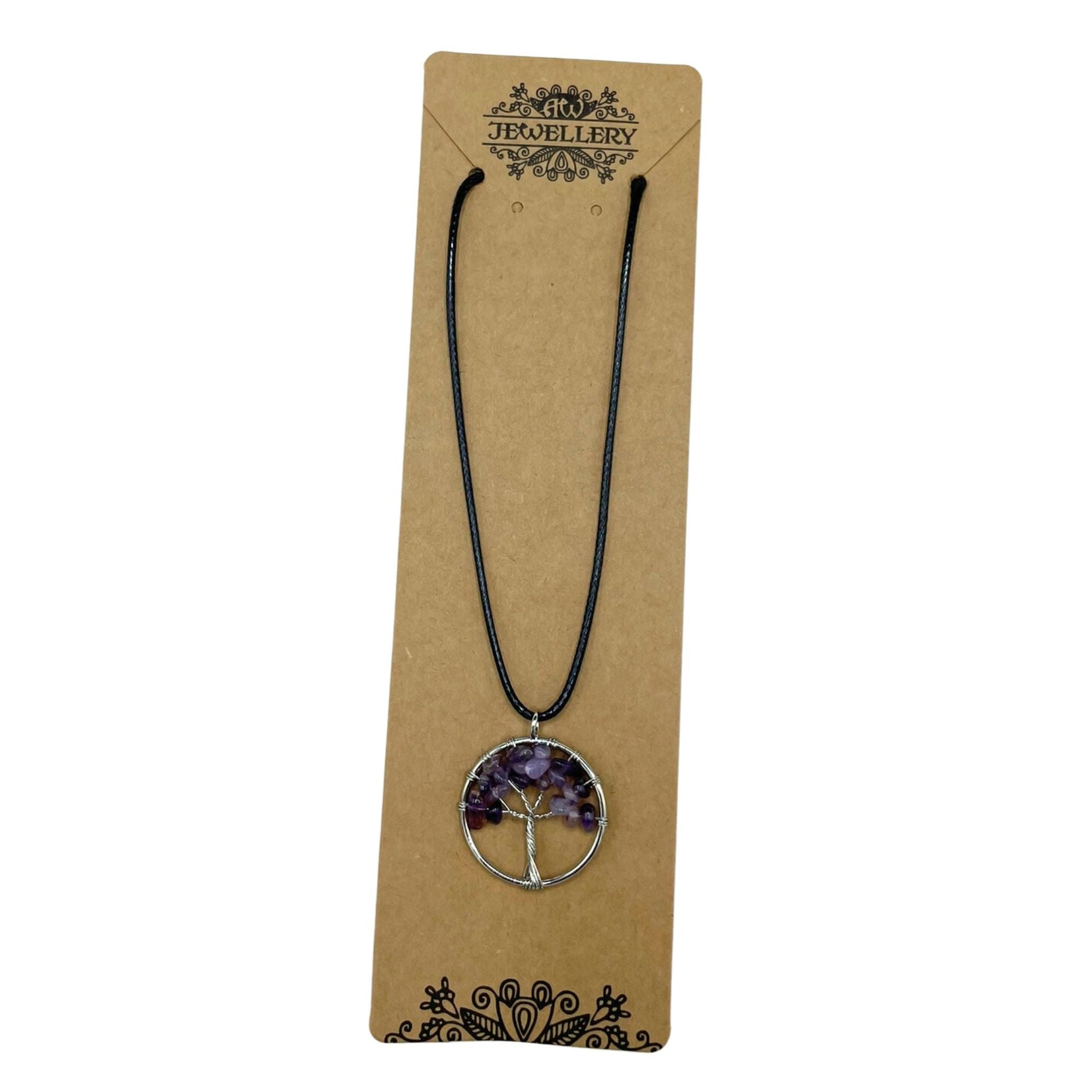 Tree of Life Pendant - Amethyst - Alchem Soul