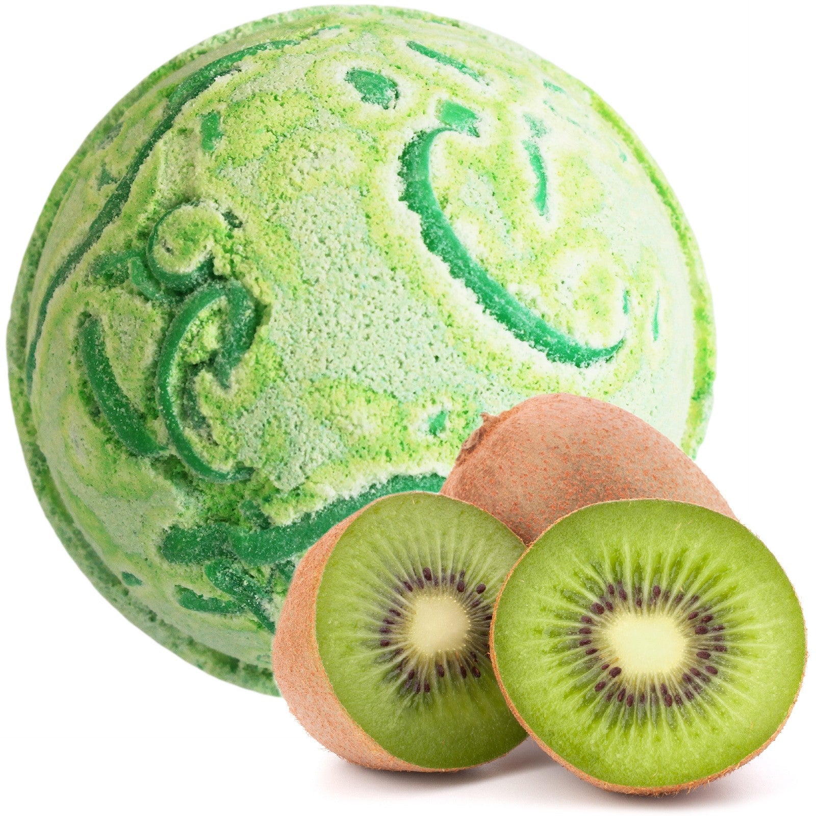 Tropical Paradise Coco Bath Bomb - Kiwi Fruit - Alchem Soul