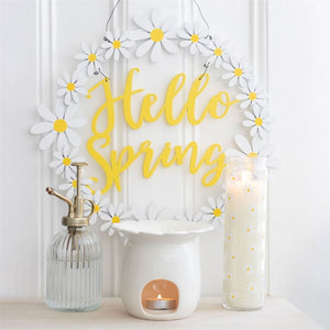White Daisy Tube Candle - Alchem Soul
