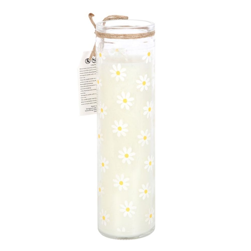 White Daisy Tube Candle - Alchem Soul