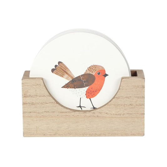 Winter Robin Coaster Set - Alchem Soul