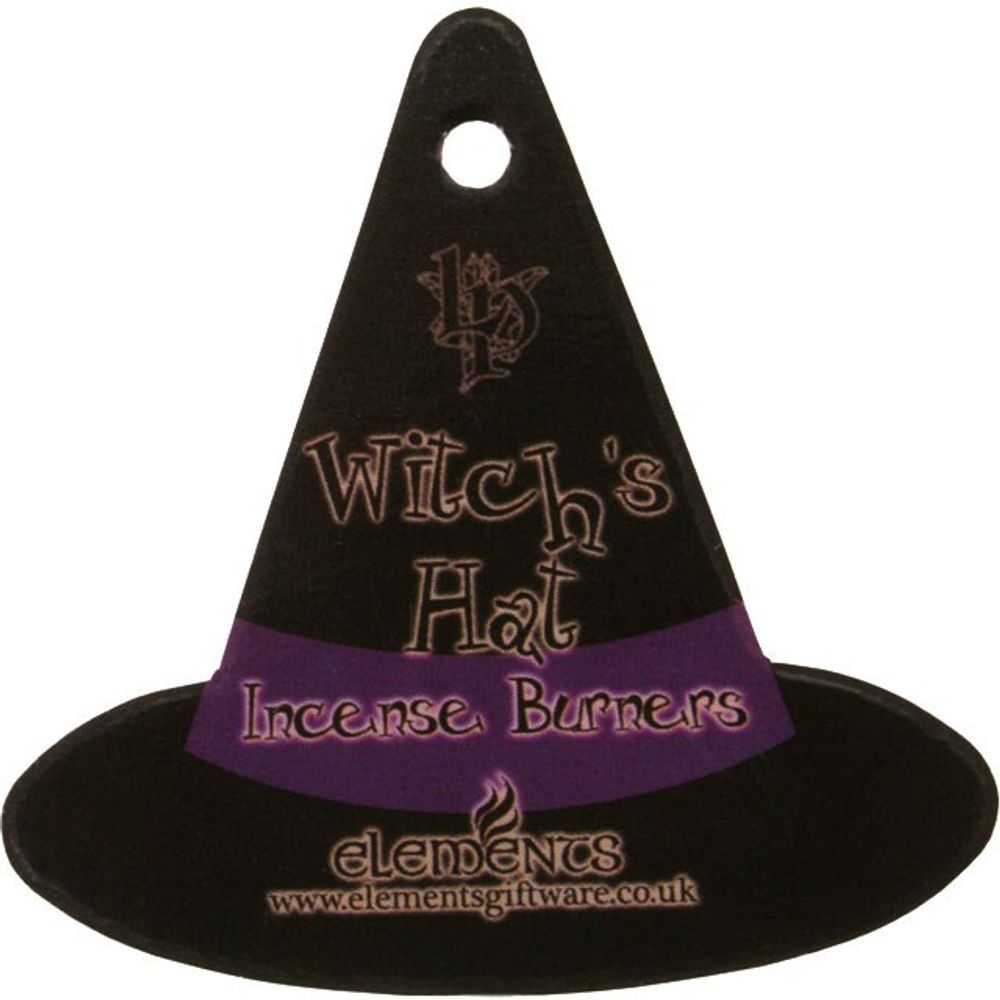 Witch Hat With Cat Incense Cone Holder - Alchem Soul