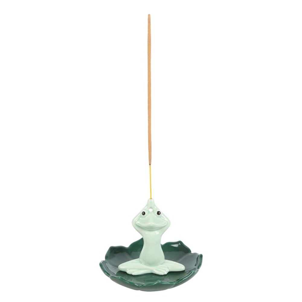 Yoga Frog Incense Stick Holder - Alchem Soul