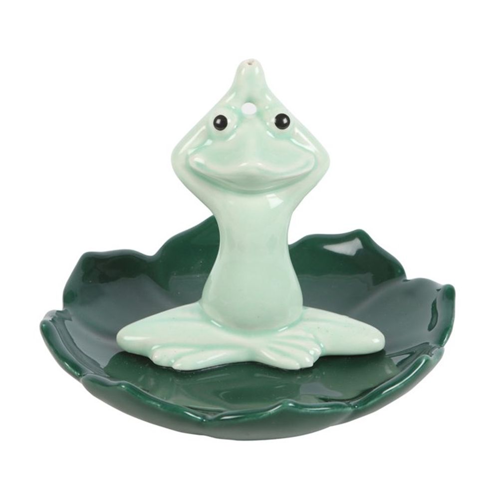 Yoga Frog Incense Stick Holder - Alchem Soul