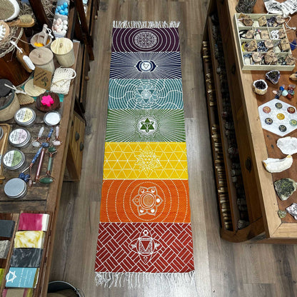 Yoga Rug - 60x200cm - 7 Chakras - Alchem Soul