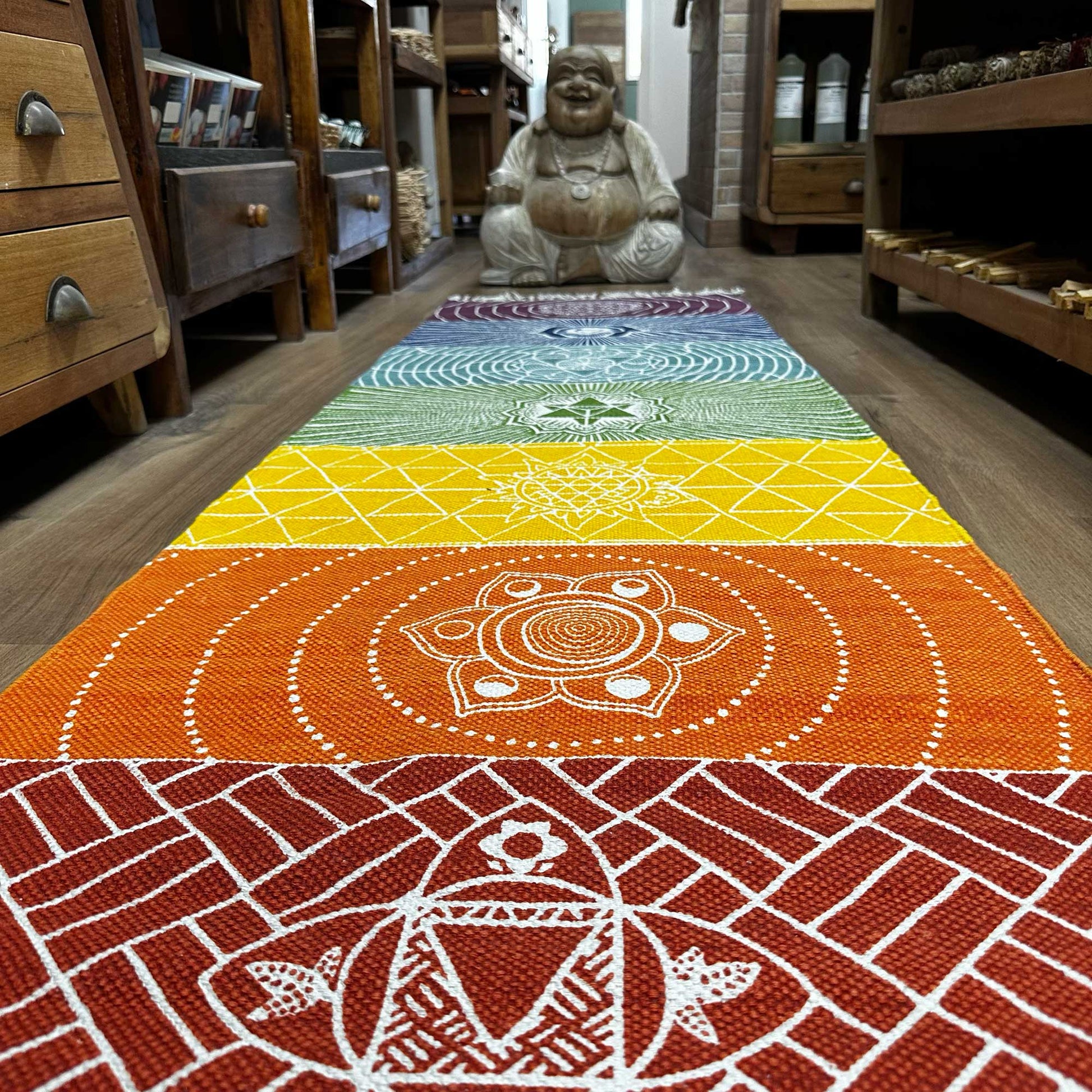 Yoga Rug - 60x200cm - 7 Chakras - Alchem Soul