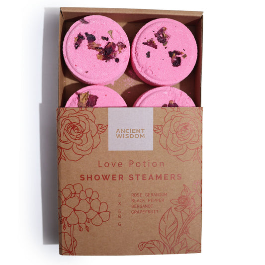 Zen Shower Steamers - Therapy Wellness Gift Set - Love Potion - Alchem Soul