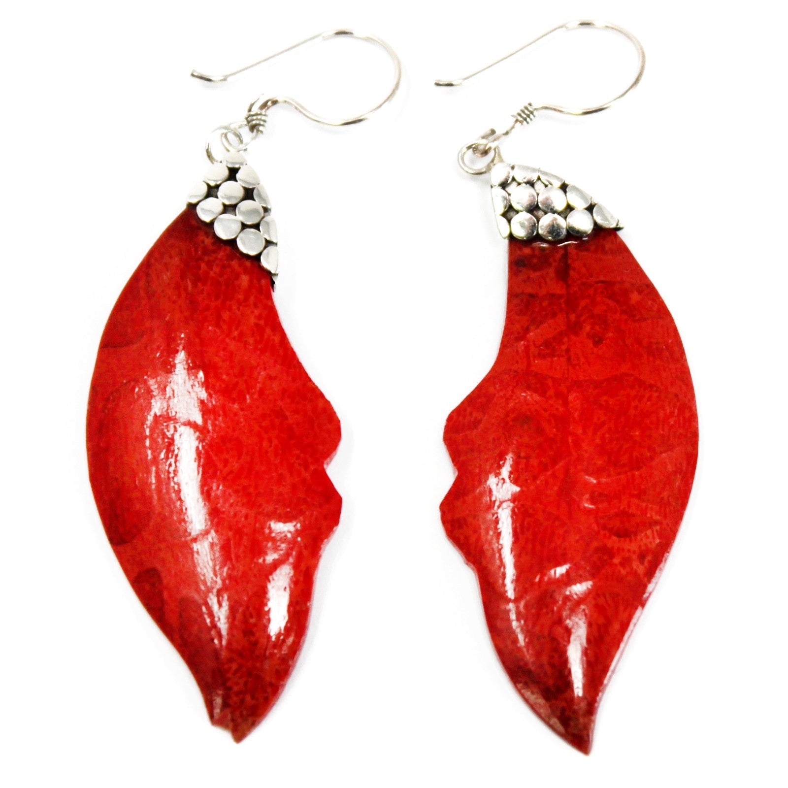 925 Silver Earrings - Leaf Drop - Alchem Soul