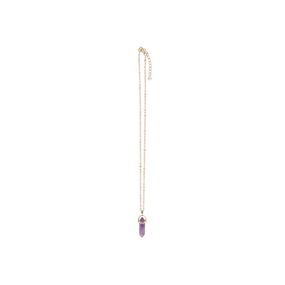 Amethyst Crystal Necklace Card - Alchem Soul