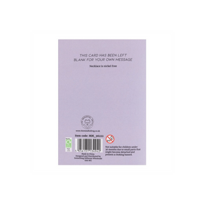 Amethyst Crystal Necklace Card - Alchem Soul