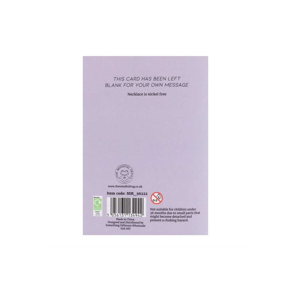 Amethyst Crystal Necklace Card - Alchem Soul