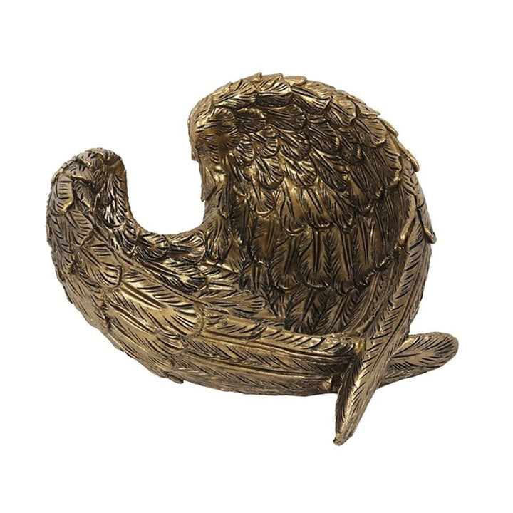 Antique Gold Angel Wing Dish - Alchem Soul