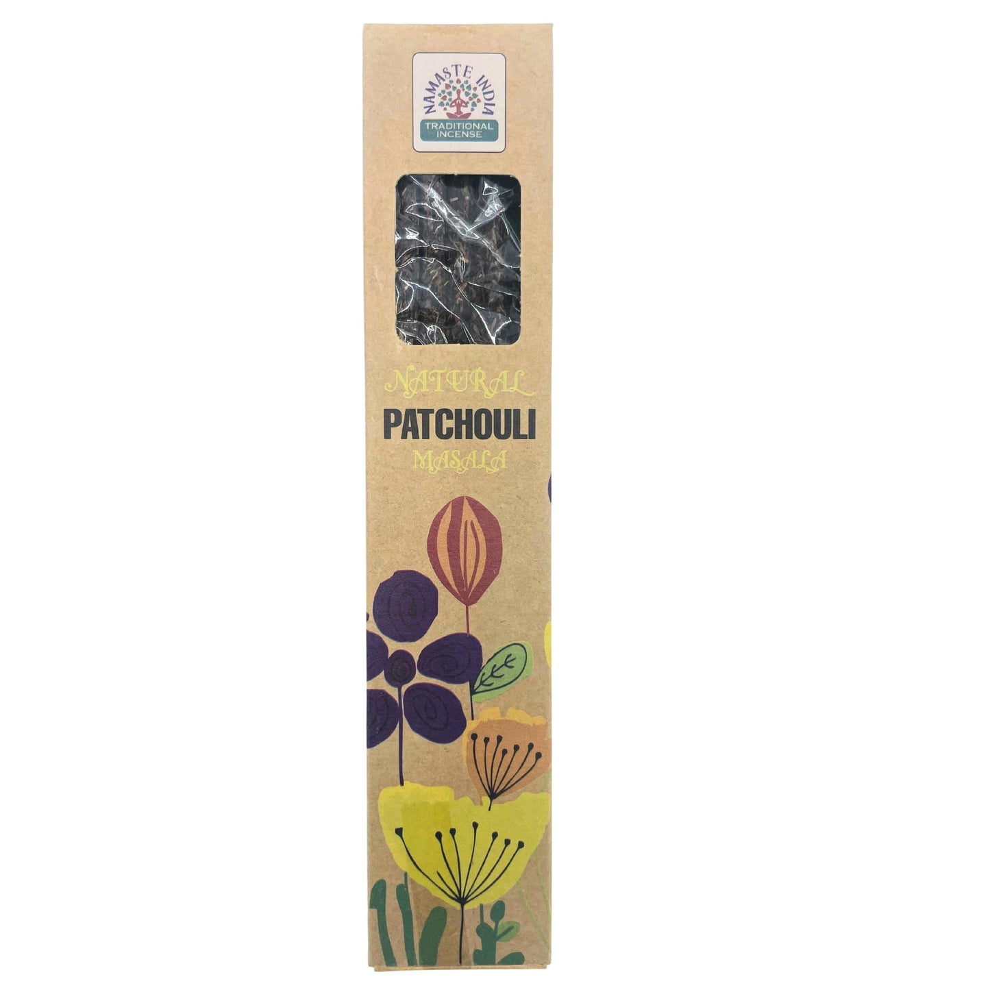 Botanical Masala Natural Incense Sticks - Patchouli - Alchem Soul