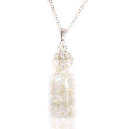 Bottled Gemstones Necklace - Opalite - Alchem Soul