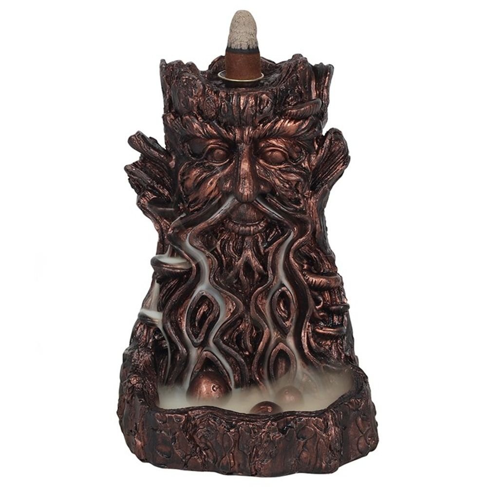 Bronze Effect Tree Man Backflow Incense Burner - Alchem Soul