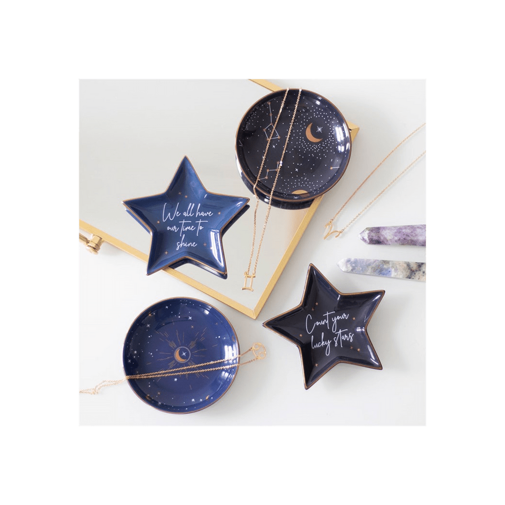 Ceramic Trincet Dish - Purple Star - Alchem Soul