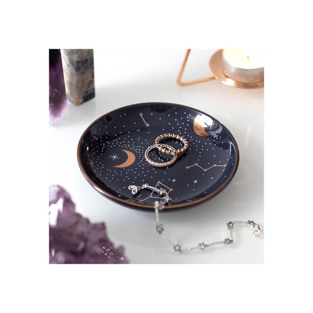 Ceramic Trincet Dish - Purple Star - Alchem Soul