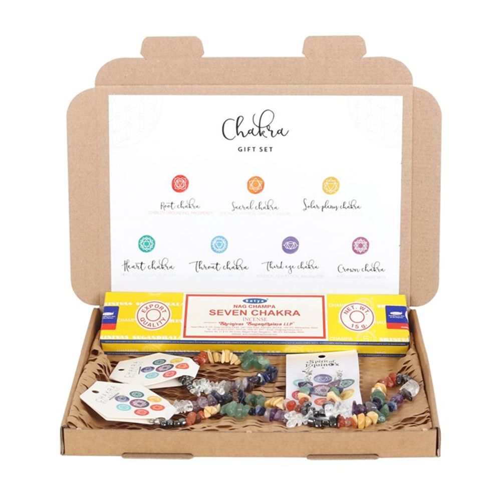 Chakra Crystal Chip Jewellery Gift Set - Alchem Soul