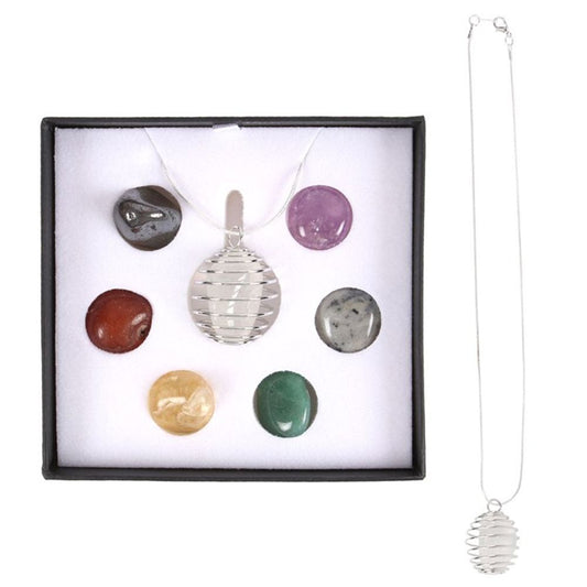 Chakra Crystal Pendant Necklace Kit - Alchem Soul