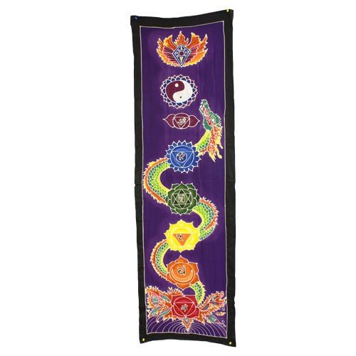 Chakra Drop Banner - Dragon 175x53cm - Alchem Soul