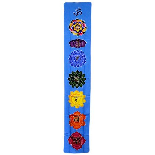 Chakra Drop Banner - Sky Blue 183x35cm - Alchem Soul