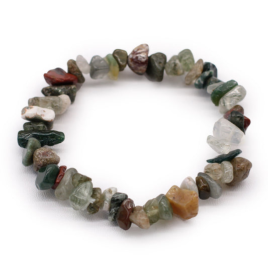 Chipstone Bracelet - Moss Agate - Alchem Soul