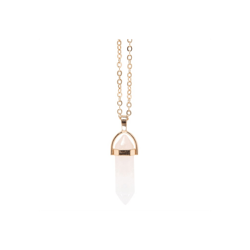 Clear Quartz Crystal Necklace Card - Alchem Soul