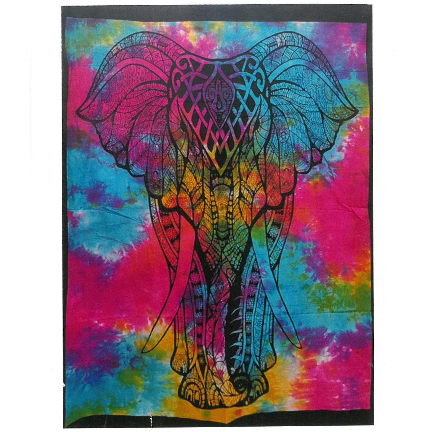 Cotton Wall Art - Elephant - Alchem Soul