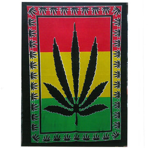 Cotton Wall Art - Herbal Leaf - Alchem Soul