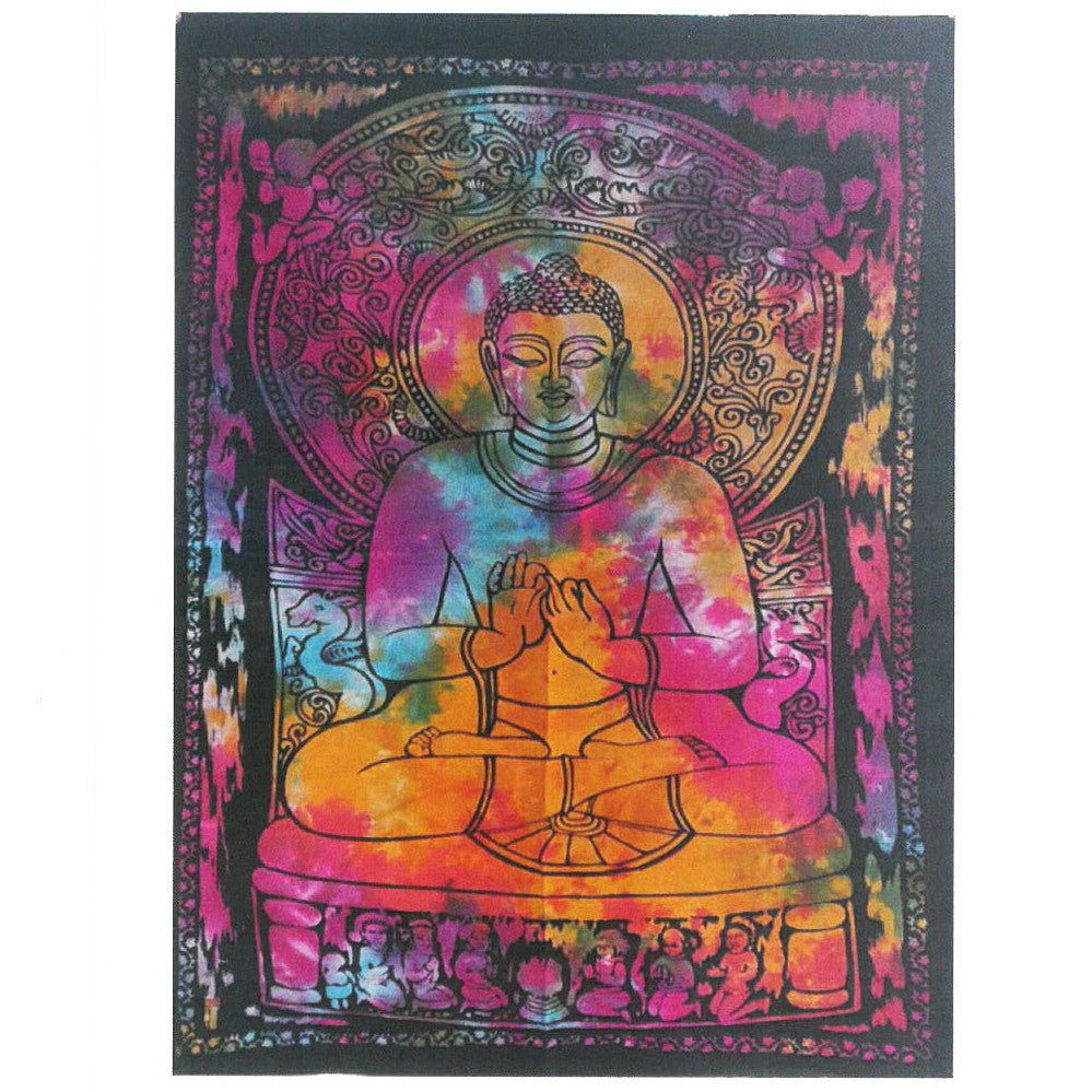 Cotton Wall Art - Peaceful Buddha - Alchem Soul