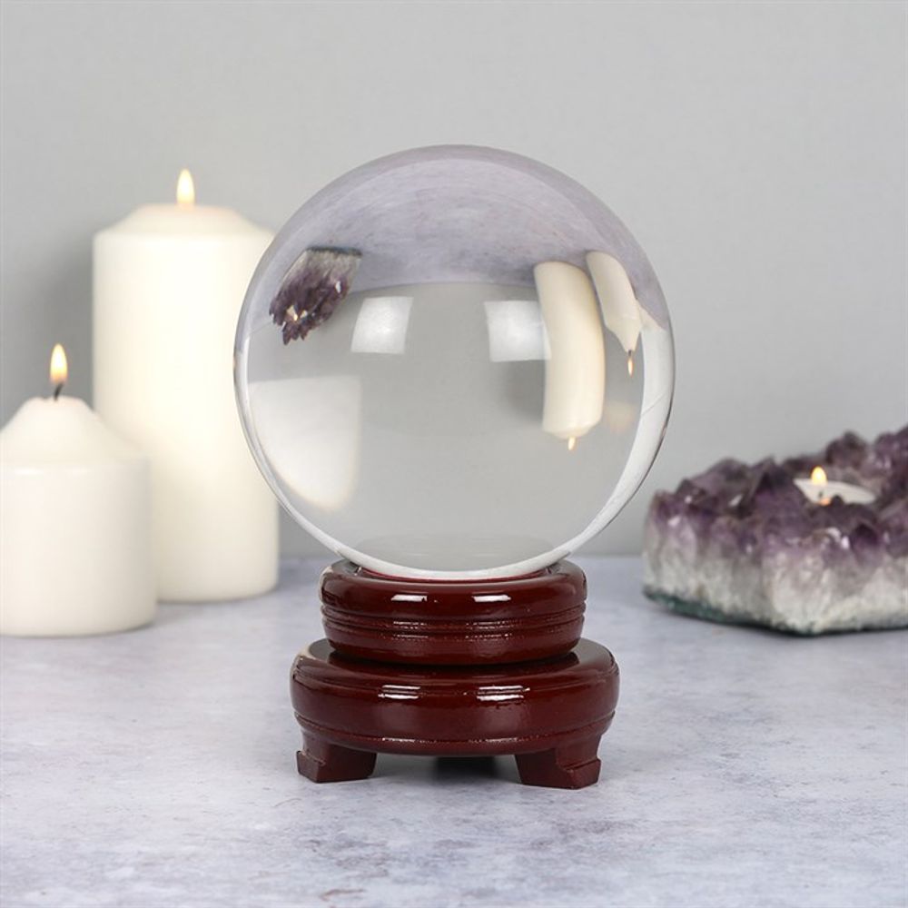 Crystal Ball with Stand 13cm - Alchem Soul